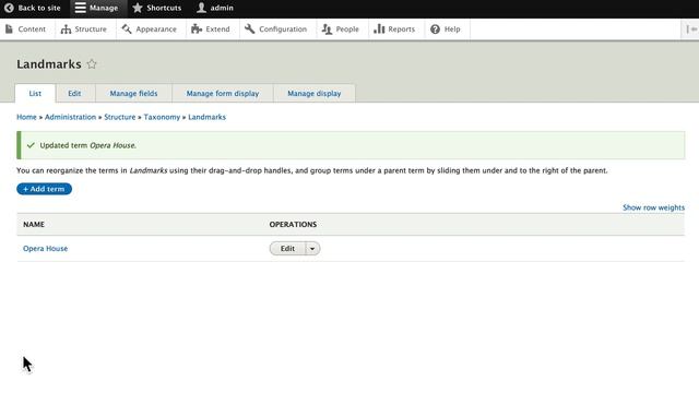 Drupal 8 Site Building, Lesson 13: Adding Fields to Taxonomy Terms смотреть онлайн