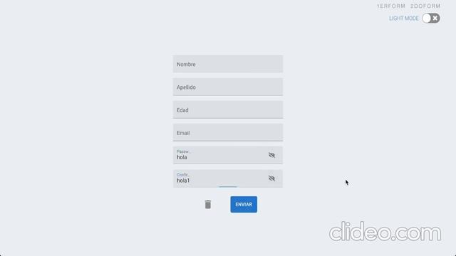 REACT - MUI - YUP VALIDATION - UI смотреть онлайн
