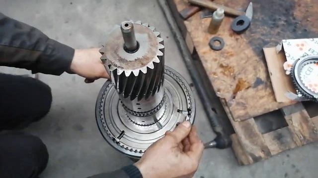 Man TGA, TGS, TGX - Gearbox Shaft Assembly  ZF Ecosplit 16 S 2220