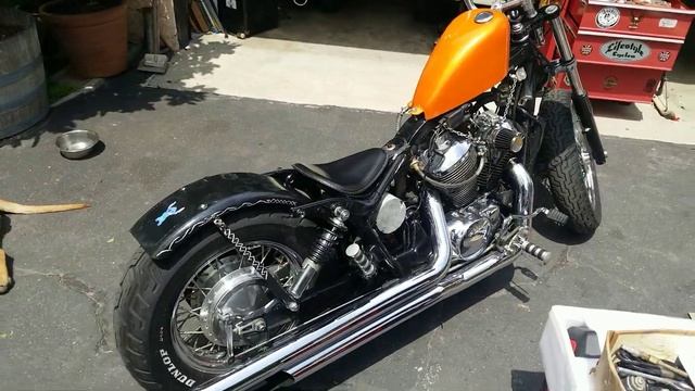 Honda Shadow 750 A.C.E. bobber смотреть онлайн