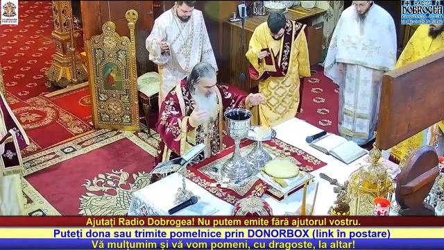 🔴 Liturghia Sf. Ioan Gură de Aur, oficiată de IPS Teodosie, Arhiepiscopul Tomisului смотреть онлайн