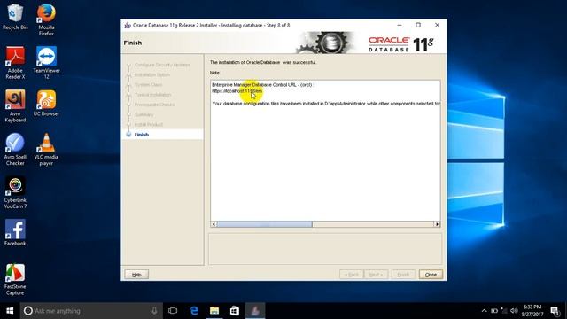 How to Install Oracle Database 11g & Configure into Windows-10 by -Muhmmmad Nur E Alam смотреть онлайн