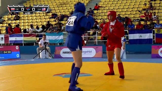 CORDOBA Reina vs CARRILLO Katherine. Pan American Sambo Championships 2023 смотреть онлайн