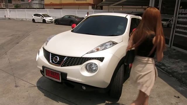 Matt Satin White Pearl Nissan Juke Wrapping VDO with Customer Interview www.tonywrap.com смотреть онлайн