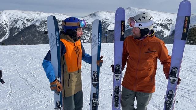 2023-2024 Salomon QST Echo 106 and QST 106 First Look | Powder7 смотреть онлайн