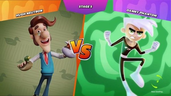 Nickelodeon All-Star Brawl - Hugh Neutron Arcade mode