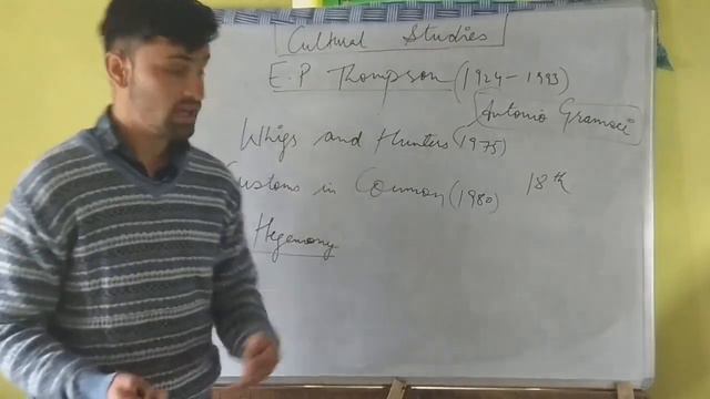 Cultural Studies Lecture- 5 || E. P. Thompson || Concepts, Major Works, and Terms Explained in Hind смотреть онлайн