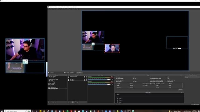 EASY Multiple Webcam Livestream From One PC In OBS Studio смотреть онлайн