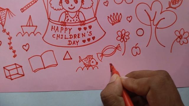 Loka Lama Dinaya - 2 | ළමා දිනය සමරමු | Lama dinaya art | How to draw Children’s day |Children's Da смотреть онлайн
