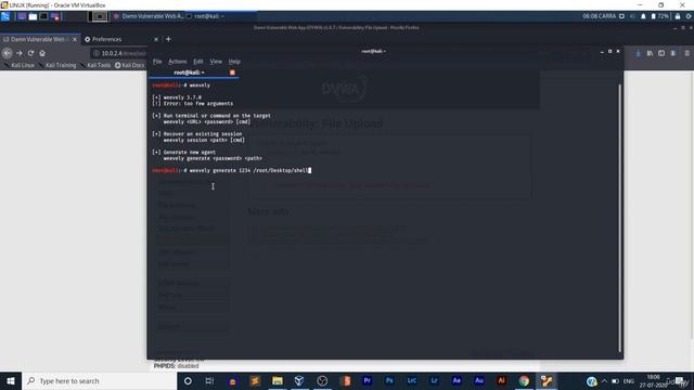 How to find out file upload vulnerability on websites using DVWA machine and how to exploit attack смотреть онлайн
