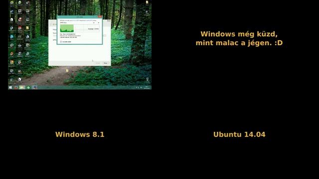 Windows 8.1 vs Ubuntu 14.04 - unzip смотреть онлайн