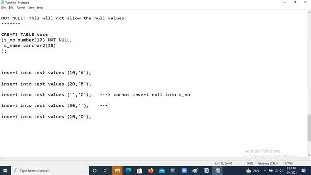 Oracle SQL PLSQL | session 5 | Sequences & Constraints смотреть онлайн