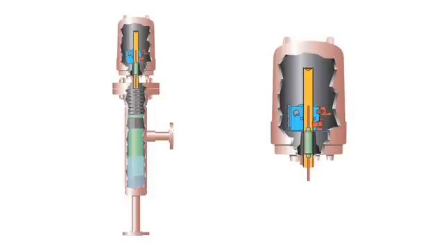 Displacer Operated Level Switch Operation смотреть онлайн