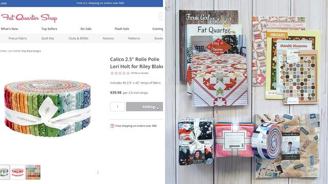 Start a New Hobby with Fat Quarter Shop! Everything Quilting in One Store смотреть онлайн