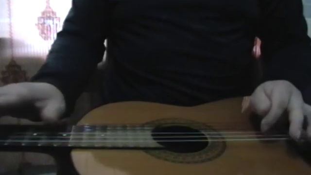Фантазия на акустической гитаре, необычный способ игры смотреть онлайн