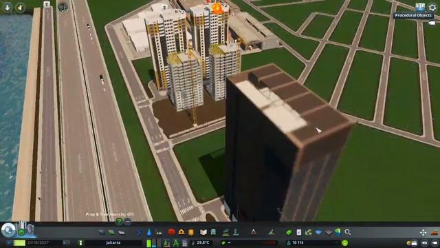 Let's make an INDUSTRIAL ZONE and a SKYCRAPER | Cities Skylines | Jakarta EP9 смотреть онлайн