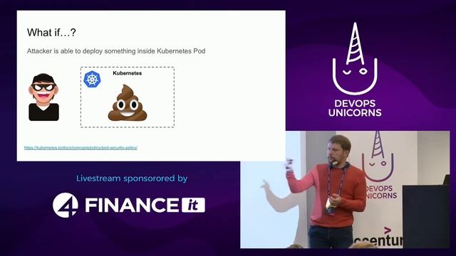 To the moon and back, our PCI DSS journey on Kubernetes by Dmitriy Buzdin at DevOps Unicorns смотреть онлайн