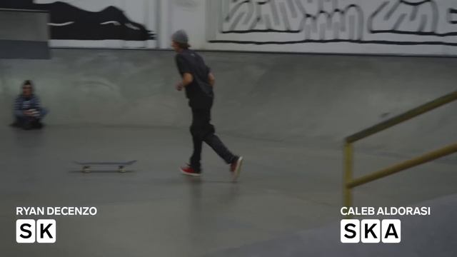 Stair and Gap Game of S.K.A.T.E. | Ryan Decenzo Vs. Caleb Aldorasi смотреть онлайн