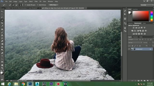 Photoshop Manipulation (Tutorial) : Bright Side | Photoshop Cc 2015