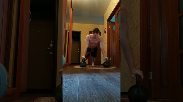 Берпи с гирями 16 кг. смотреть онлайн