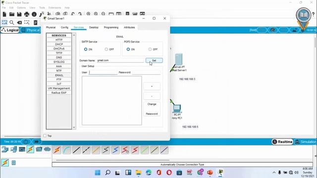 Gmail server configuration || Cisco packet tracer || সম্পূর্ণ বাংলায়-with Nayon Parvez смотреть онлайн