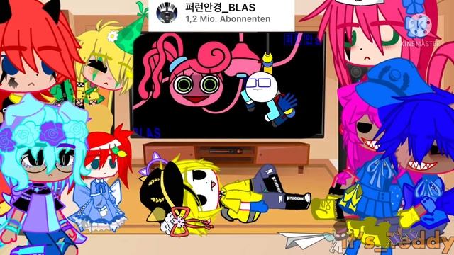 Poppy Playtime react to walkthrough animation /English/ смотреть онлайн