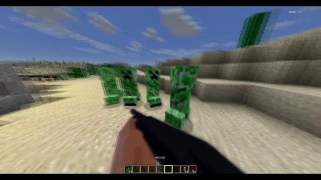 ТОПОВЫЙ мод на огнестрельное оружие? ( Vic's Modern Warfare Mod ) - Обзор модов Minecraft #23 смотреть онлайн