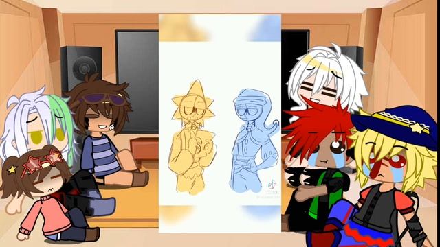 security breach Ruin react to (fandom) part 1 Sun and moon show смотреть онлайн