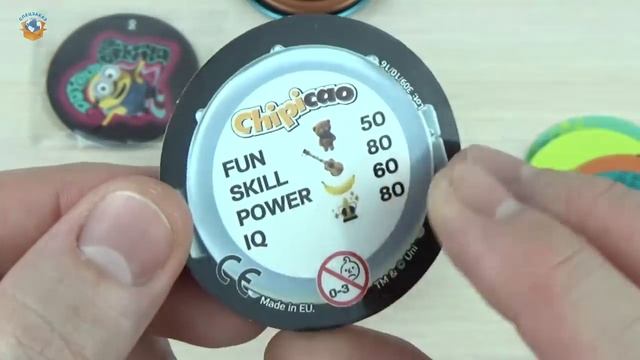 ГОРА ФИШЕК ЧИПИКАО. КРУАССАНЫ. БОЛЬШАЯ КОЛЛЕКЦИЯ. CHIPICAO MINIONS CHOCOLATE CROISSANT. Спецзаказ смотреть онлайн