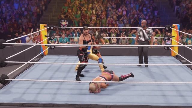 Alexa Bliss, Mandy Rose, Rhea Ripley & Nikki Ash | WWE 2K22 [4K PS5 GAMEPLAY] Community Wish смотреть онлайн