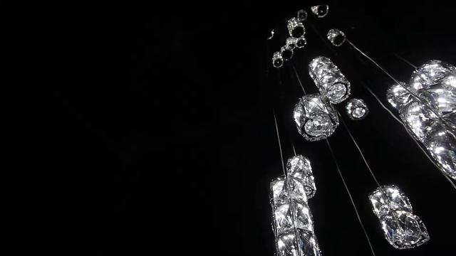 ЛЮСТРА ХРУСТАЛЬНАЯ LED с чипами Samsung 24 кольца смотреть онлайн