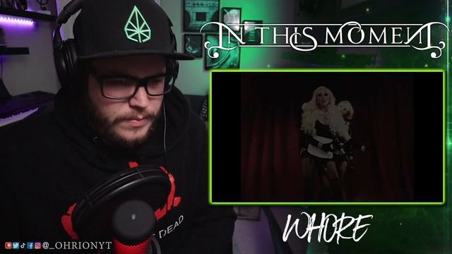 CHRIS MOTIONLESS?! | IN THIS MOMENT - "Whore" (REACTION!!) смотреть онлайн
