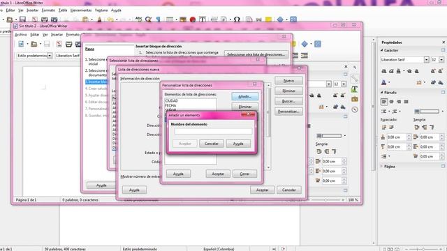 TUTORIAL COMBINAR CORRESPONDENCIA LIBRE OFFICE смотреть онлайн