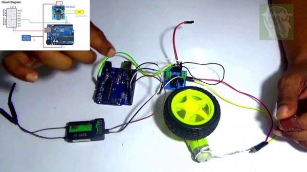How to control a DC motor by FlySky RC – FS i6x using Arduino