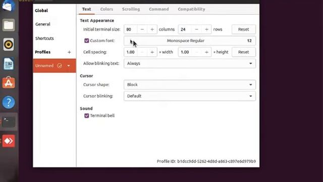 How to increase the Font size in Linux terminal ? #terminal #linux #font смотреть онлайн