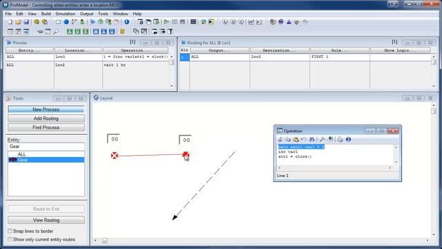 How to Control When Entities Enter a Location - ProModel Solution смотреть онлайн