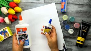 КАК СДЕЛАТЬ АКРИЛ ИЗ ГУАШИ • В чем разница: акрил  и гуашь • Чем заменить акрил