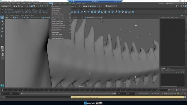 Powerful Render Farm for Maya & Arnold GPU Render with 4 x RTX 3090 | iRender Cloud Rendering