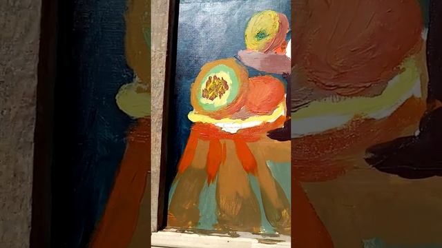Пишем натюрморт акрилом (8 часть) смотреть онлайн