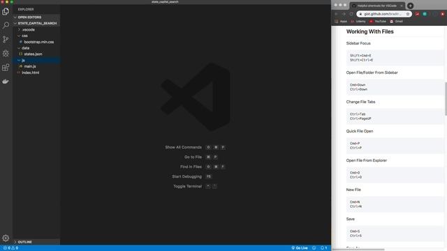 VSCode Keyboard Shortcuts For Productivity смотреть онлайн
