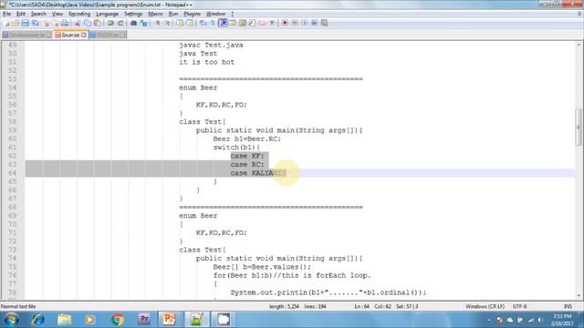 Lesson - 2 : Enum - Enum Vs Switch statement in Java Programming смотреть онлайн