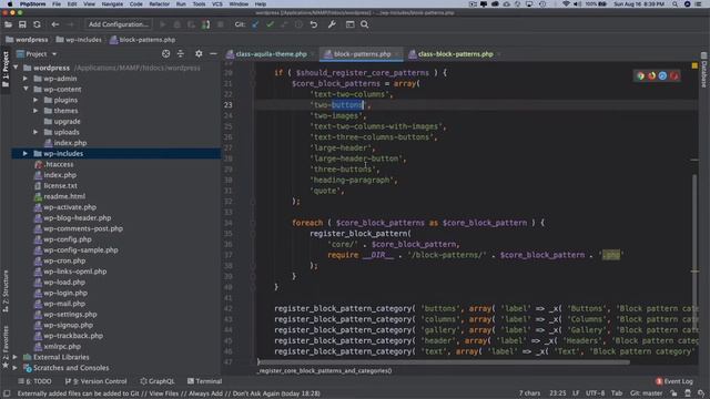 #65 How To Remove Default Gutenberg Block Patterns | remove_theme_support( 'core-block-patterns' ) смотреть онлайн