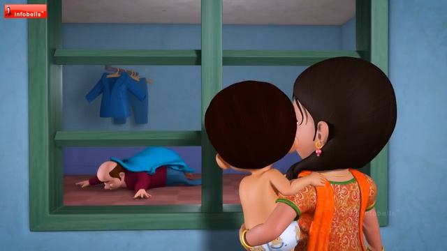 Lalaji Aur Mobile Phone and much more | Hindi Rhymes Collection for Children | Infobells смотреть онлайн