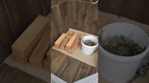 Душевой порожек из плитки