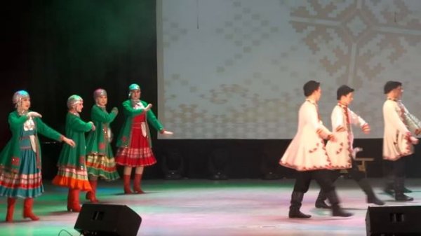 Марийский танец. ЭРВЕЛ (Мишкино.). Видео хайбуллина Василия