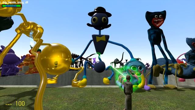 DESTROY ALL CATNAP SMILING CRITTERS POPPY PLAYTIME FREDDY FAZBEAR DIGITAL CIRCUS in BIG HOLE - GMod смотреть онлайн