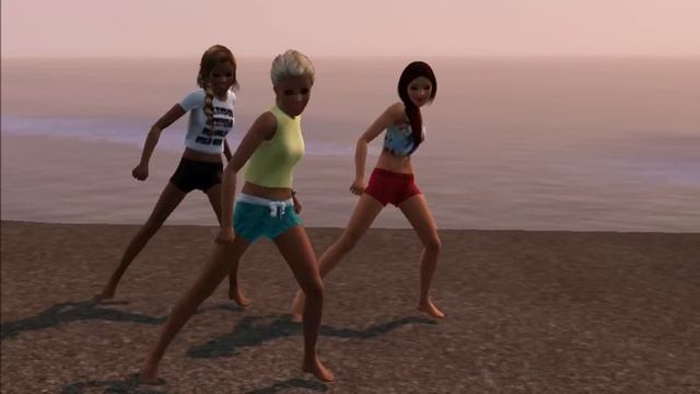The Sims 3 dance video - Danza Kuduro смотреть онлайн