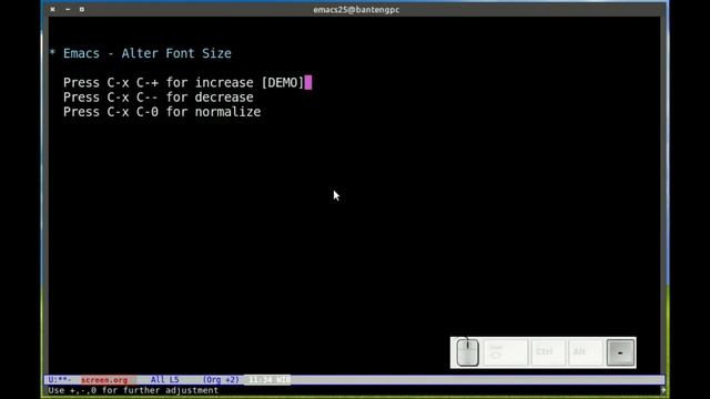 Emacs - How To Change Font Size смотреть онлайн