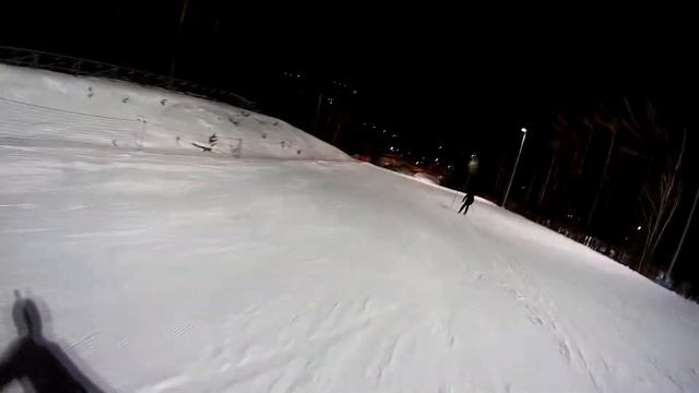 Ночные покатушки в Бобровом логу (Красноярск) смотреть онлайн