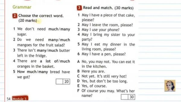 24. Spotlight 4. Module 3. Goldie+Activities. Now I know. Arthur and Rascal. Student's Book p. 50-5